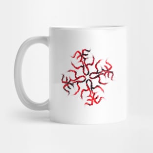 Red Ornament Mug